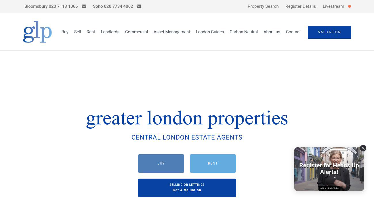 Greater London Properties (GLP)